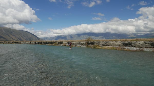 Methven bis kurz nach Bush Stream Carpark
