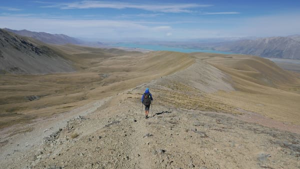Kurz nach Bush Stream Carpark nach Lake Tekapo Village