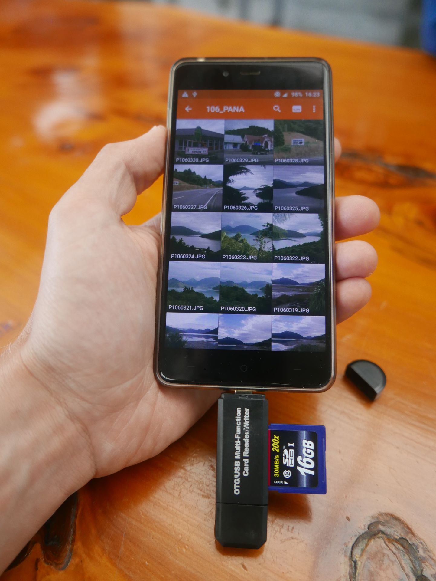 Cardreader am Handy